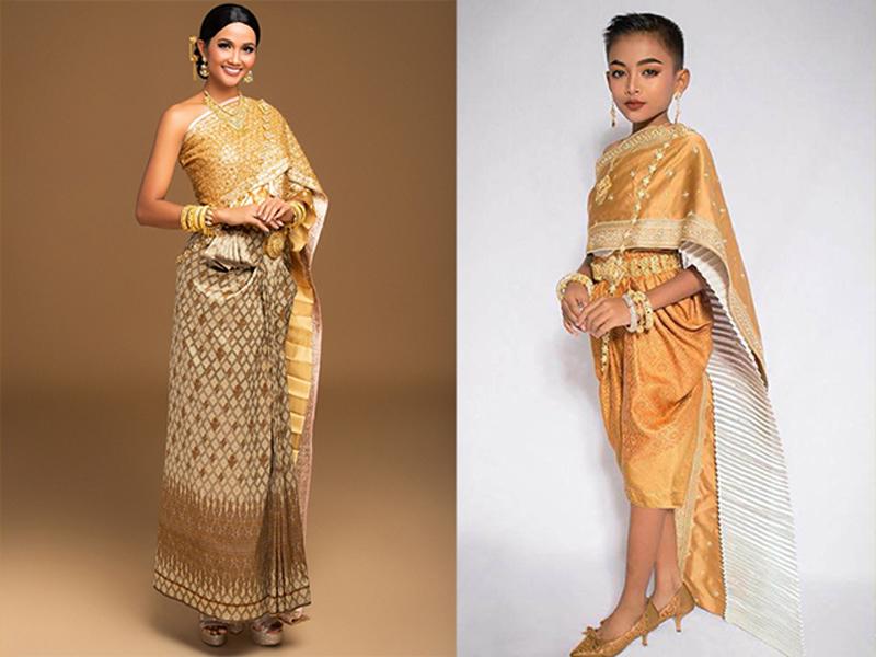 Xuất hiện ấn tượng tại Miss Universe 2018, H' Hen Niê làm người hâm mộ liên tượng đến thần đồng catwalk 12 tuổi đến từ Thái Lan.
