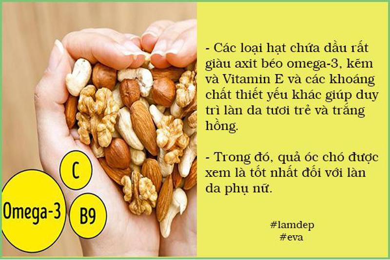 Các loại hạt chứa dầu
