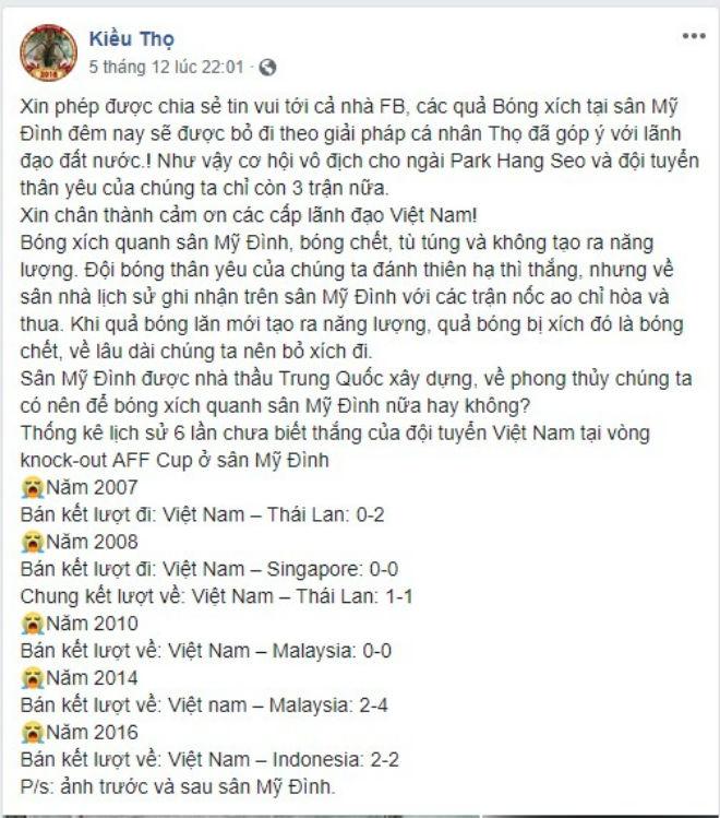 Danh tính amp;#34;thầy phù thuỷamp;#34; giúp đội tuyển Việt Nam amp;#34;phá dớpamp;#34; sau 10 năm - 2