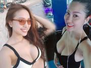 Làm đẹp - Ly hôn, sao Việt đua nhau nâng ngực khủng... chực rơi ra ngoài, Phi Thanh Vân chưa phải là nhất