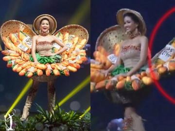 Trang phục Bánh Mì của H Hen Niê bị gãy, cách mà cô xử lý khiến fans tự hào