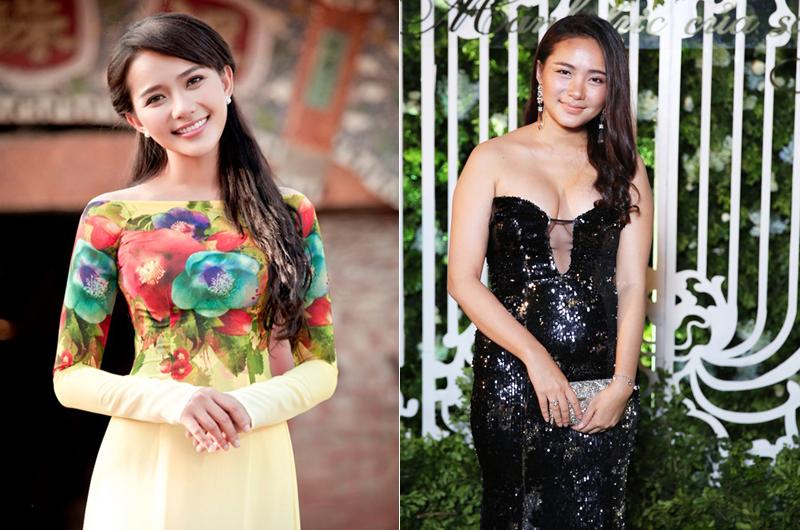 Khác với những Hoa hậu, Á hậu trên, Phan Như Thảo từng khiến người hâm mộ "sốc" vì nhan sắc tụt dốc không phanh thời kỳ mang thai. Người đẹp tiết lộ tháng thứ 9 thai kỳ, cô đã tăng gần 30kg và là "bà bầu ú nhất thế gian". 
