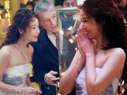 Giải trí - Thời tiết - 4 độ, Lâm Tâm Như vẫn mặc cúp ngực khoe da thịt, cắn răng tươi cười