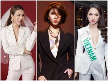 Mỹ nhân Việt đua nhau diện vest không nội y: người được khen hết lời, kẻ bị muối mặt vì…