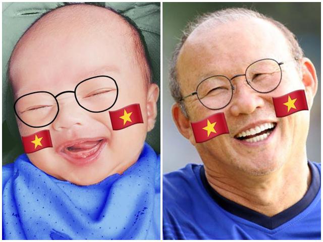 Thêm 1 bé Việt giống HLV Park Hang Seo đến kì lạ, danh tính bố đẻ cũng không vừa