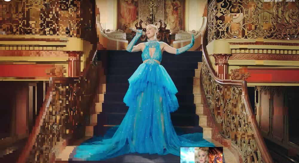 Diện chiếc váy được làm đúng 1 ngày,  Katy Perry trở thành khách VIP của NTK Công Trí - 1