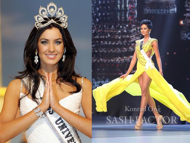 Cú xoay váy của HHen Niê đã làm cho cựu Miss Univere bấn loạn, thét lên vì yêu thích