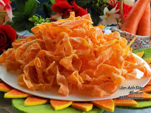 Làm mứt cà rốt không cần nước vôi trong đơn giản mà ngon đón Tết - 5