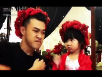 Bé gái “thánh diễn” Bối Bối và ông bố "lầy" gây sốt mạng bất ngờ xuất hiện trên truyền hình