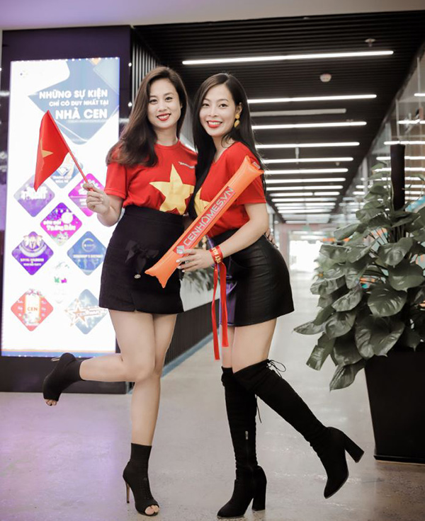 Dàn hot girl “nóng bỏng” tiếp lửa đội tuyển Việt Nam đêm chung kết AFF Cup 2018 - 5