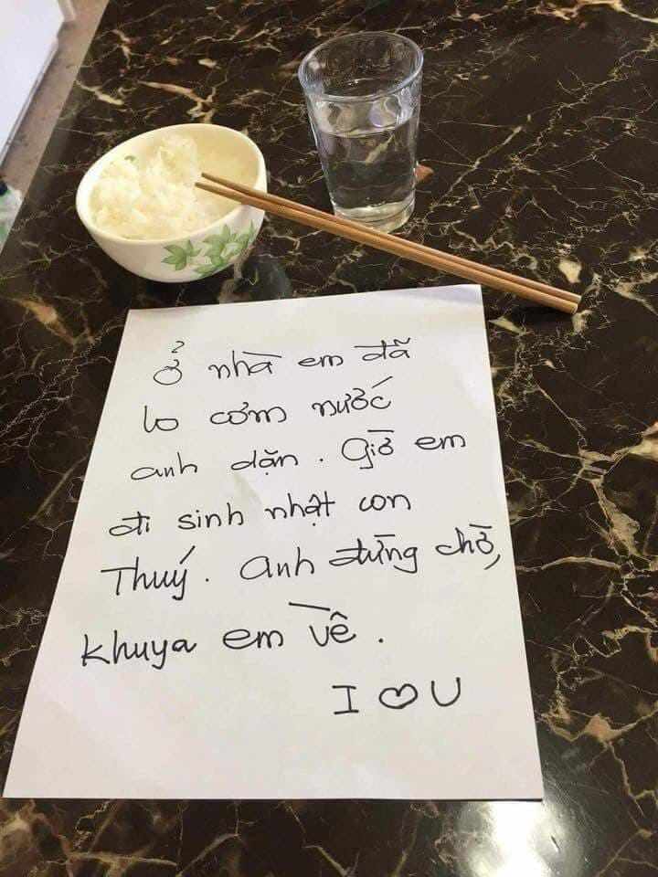 Mẩu giấy nhắn bá đạo của vợ khiến chồng vừa làm việc nhà vừa mếu - 2