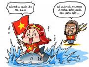 Giải trí - Cười té ghế: Thì ra siêu anh hùng Aquaman cũng "bấn loạn" vì đội tuyển Việt Nam