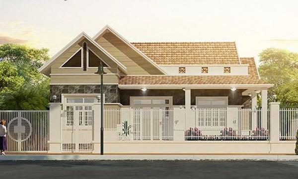 Những kiểu nhà cấp 4 đơn giản mà đẹp như cổ tích - 7