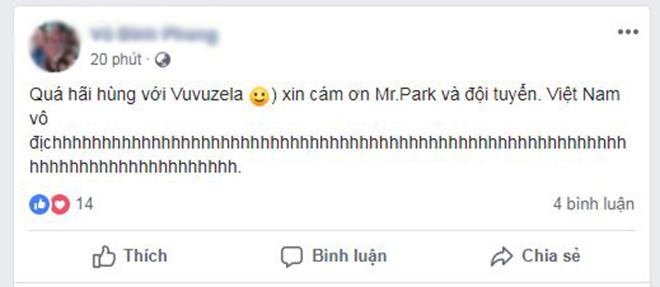 Sau chiến thắng lịch sử, người hâm mộ Việt vỡ òa hạnh phúc nhưng vẫn không quên làm điều này - 1