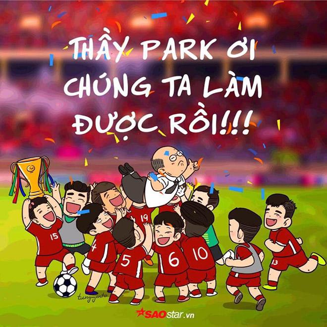 Sau chiến thắng lịch sử, người hâm mộ Việt vỡ òa hạnh phúc nhưng vẫn không quên làm điều này - 2