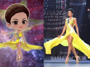Thời trang - Trước giờ G, cùng ngắm lại bộ ảnh chibi tuyệt đẹp của H'hen Niê tại Miss Universe