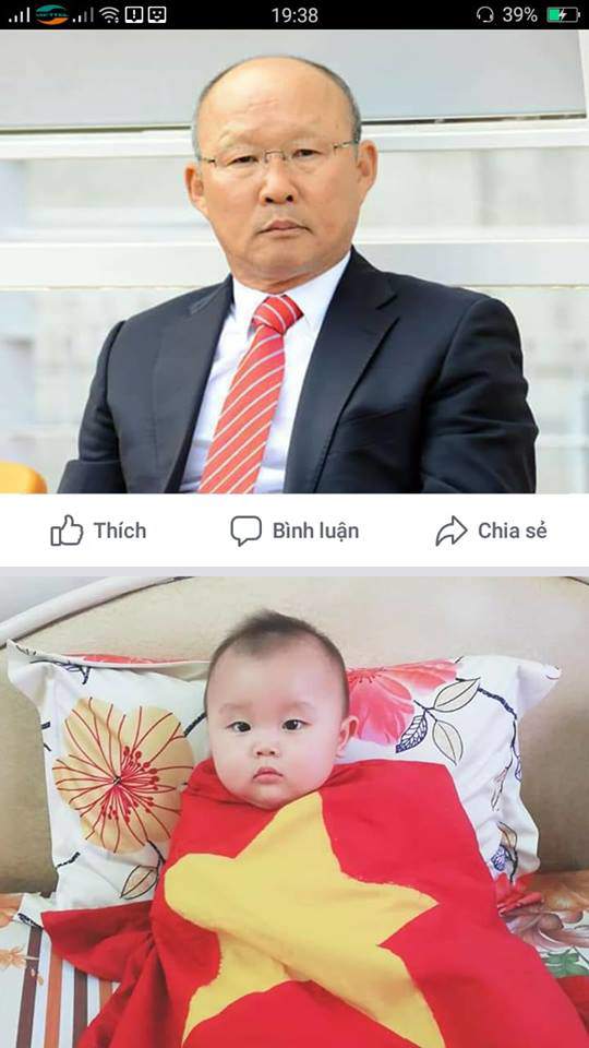 Sau đêm vô địch AFF 2018, Việt Nam bỗng xuất hiện hàng chục em bé amp;#34;bản saoamp;#34; Park Hang Seo - 6