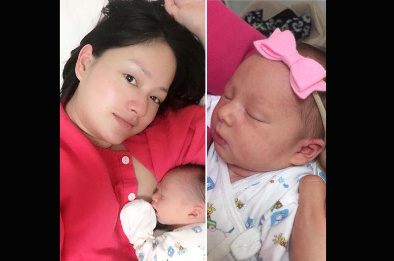 Sinh con ngày 15/5 vừa qua, nữ diễn viên Lan Phương cũng lựa chọn một bệnh viện quốc tế ở Hà Nội. 
