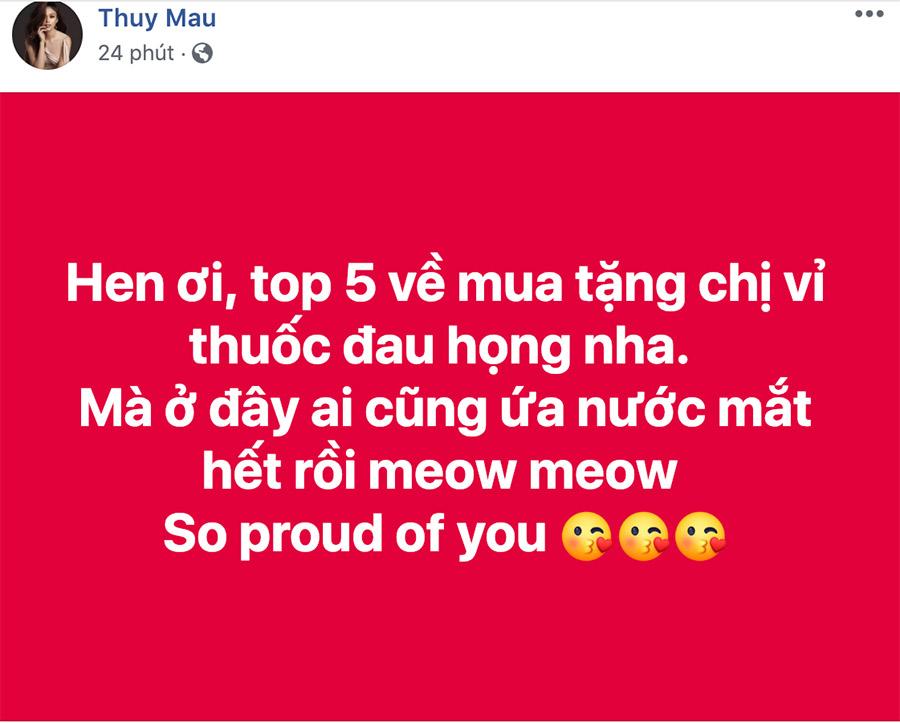 sao viet dong loat &#34;phat sot&#34; khi h’hen nie lam nen lich su, lot top 5 miss universe - 6