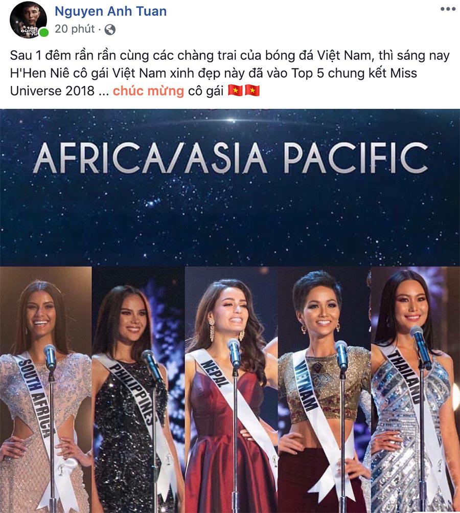 sao viet dong loat &#34;phat sot&#34; khi h’hen nie lam nen lich su, lot top 5 miss universe - 12