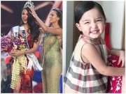 Làm mẹ - Mỹ nhân Philippines đăng quang Miss Universe 2018, cô bé này có khả năng kế vị trong vài năm tới