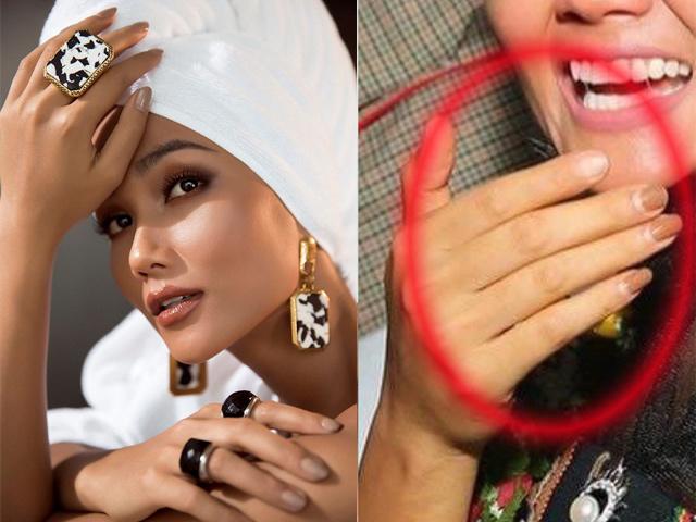 Mải mê thi đấu nhan sắc, HHen Niê bị fan soi móng tay bong tróc không chịu sơn lại