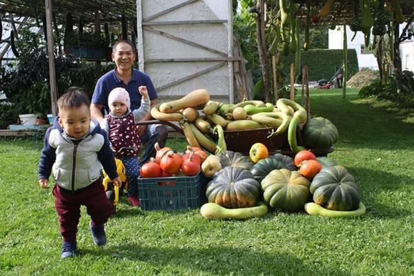 khu vuon 70m2 trong du loai rau, mua nao cung co bau, bi triu trit cua ong bo viet kieu - 8