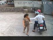 Clip Eva - Người phụ nữ bị cướp giật dây chuyền ngay trước cửa nhà