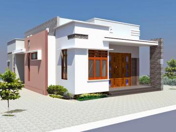 Mẫu nhà ống cấp 4 giá 200 triệu đẹp mê li, 4-5 người ở thoải mái