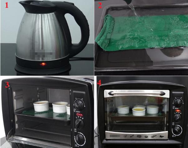 cac buoc nuong banh flan bang lo - 5