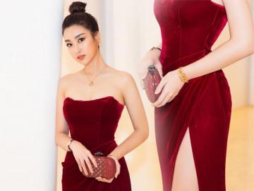 Không còn là Hoa hậu nghèo nhất VBiz, Đỗ Mỹ Linh mang trang sức tiền tỷ thắp sáng thảm đỏ