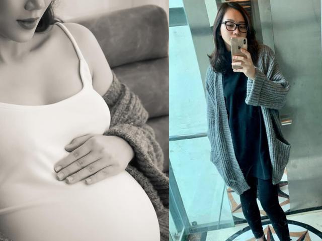 Siêu mẫu Ngọc Thạch xác nhận đang mang bầu lần hai với chồng thiếu gia