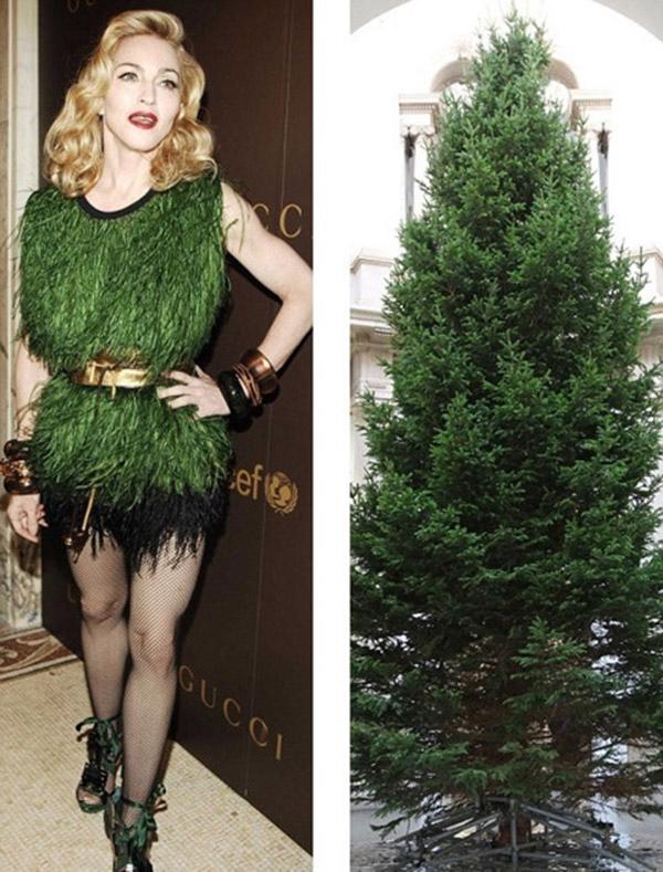 Biết là Giáng Sinh rồi, nhưng chị em không cần phải amp;#34;lên đồamp;#34; như... cây thông noel thế đâu! - 2