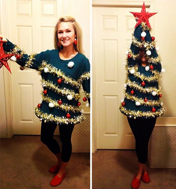 Biết là Giáng Sinh rồi, nhưng chị em không cần phải amp;#34;lên đồamp;#34; như... cây thông noel thế đâu! - 4