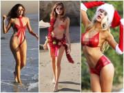 Thời trang - Áo tắm trong suốt, mặc như không: Trang phục bạo nhất ngày Noel là đây chứ đâu