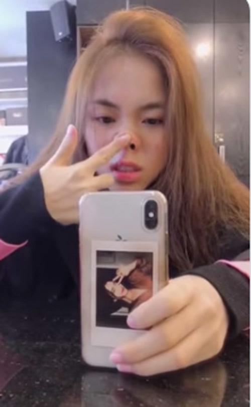 Hoà Minzy tự... đấm vào mặt, véo mũi chứng minh không hề phẫu thuật thẩm mỹ - 3