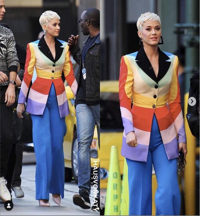 Ý nghĩa đằng sau bộ suit amp;#34;màu mèamp;#34; mà NTK Công Trí may riêng cho siêu sao Katy Perry - 3