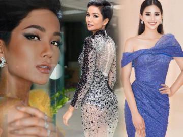 Sở hữu sắc vóc hoàn hảo nhưng Tiểu Vy thua xa H’Hen Niê điểm này khi diện váy xuyên thấu