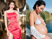 Bà bầu - Loạt sao Việt giấu bầu, "trốn" sang Mỹ sinh nở, đến lúc bế con về dân tình mới "té ngửa"