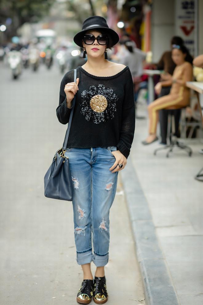 Ca sĩ Thu Phương về Hà Nội, hăng say tập luyện cho đêm nhạc An Thuyên - 1