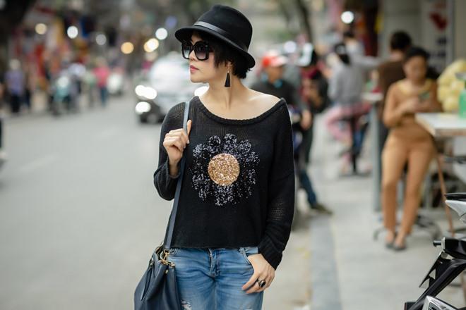 Ca sĩ Thu Phương về Hà Nội, hăng say tập luyện cho đêm nhạc An Thuyên - 2