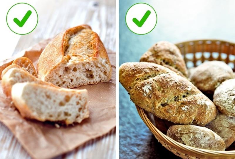 Nhiều người tin rằng các sản phẩm làm từ bột màu trắng không dành cho những người muốn giảm cân, thay vào đó họ lựa chọn bánh mì đen. Tuy nhiên, lượng calo trong hai loại hầu như giống nhau.
