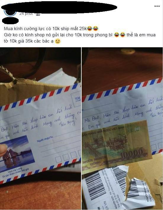 Mất 35 nghìn để amp;#34;muaamp;#34; tờ 10 nghìn, thanh niên khóc dở mếu dở - 1