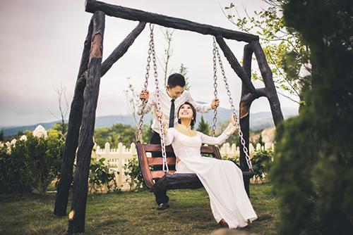 Ảnh cưới tại nghĩa trang của cặp đôi yêu 7 ngày là cưới - 5