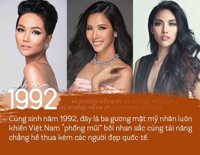 Có chăng 1992 là năm sinh ra toàn những sắc nước hương trời, điển hình như 3 người đẹp này - 1