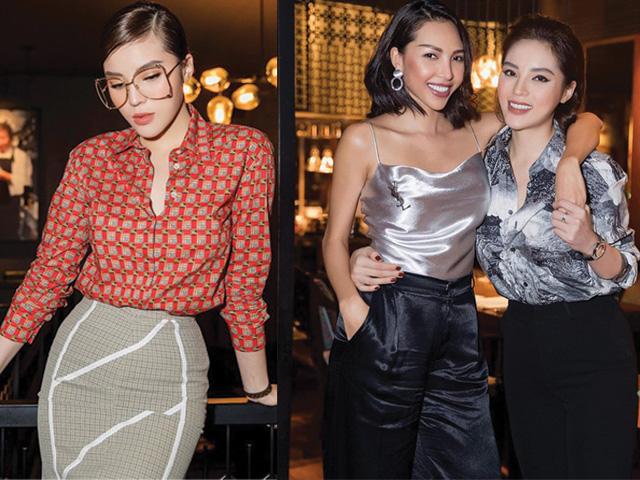 Ăn mặc chuẩn men là thế hỏi sao Kỳ Duyên không vướng tin đồn tình cảm với siêu mẫu