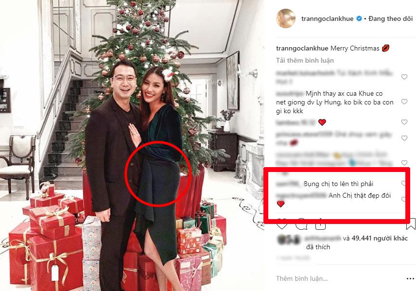 Chiếc bụng to tròn rõ rệt, cộng đồng mạng cho rằng Lan Khuê đã có bầu với chồng đại gia - 2