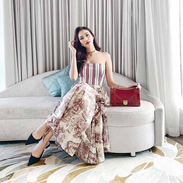 Chiếc bụng to tròn rõ rệt, cộng đồng mạng cho rằng Lan Khuê đã có bầu với chồng đại gia - 9