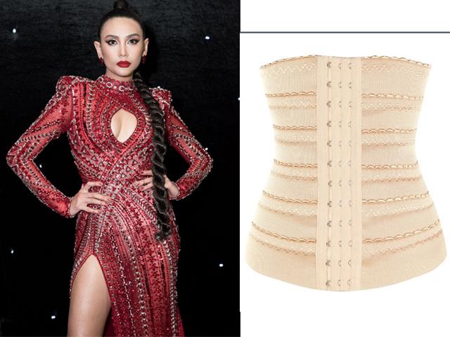 Diện váy xuyên thấu, HLV Võ Hoàng Yến để lộ đồ nịt bụng ngay trên thảm đỏ The Face