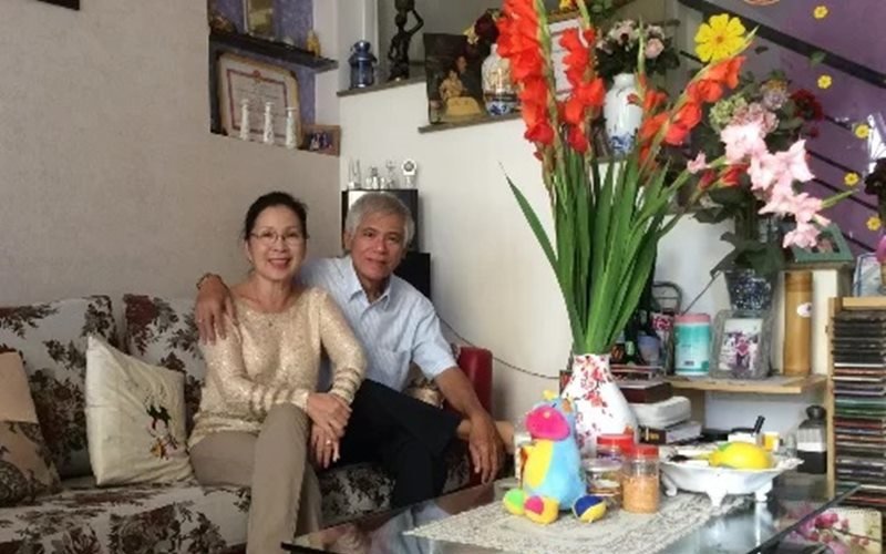 Trước đó, vợ chồng NSND Kim Xuân ở trong 1 ngôi nhà nhỏ tại quận Bình Thạnh, Tp.HCM.
